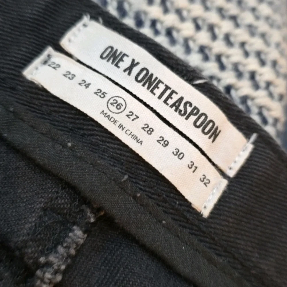 255. One Teaspoon Birds of Paradise Scallywags Jeans Size 26 - Picture 7 of 9
